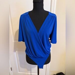 Express Royal Blue Women's Bodysuit
